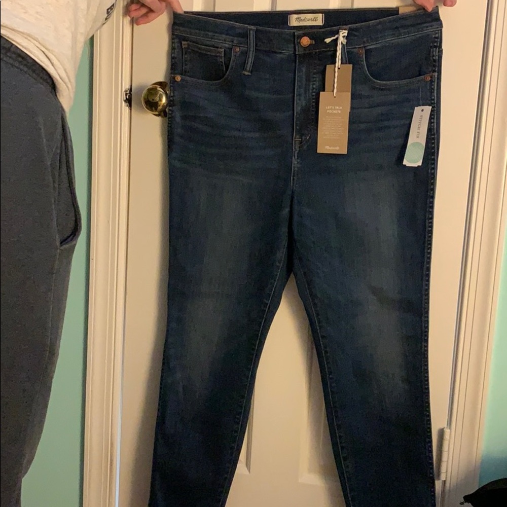 High Rise skinny jeans